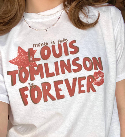 money is fake, L forever shirt