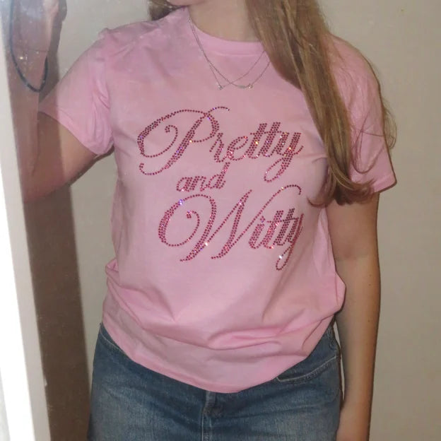 pretty & witty shirt