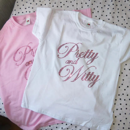 pretty & witty shirt