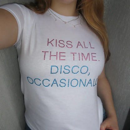 kiss disco gem shirt