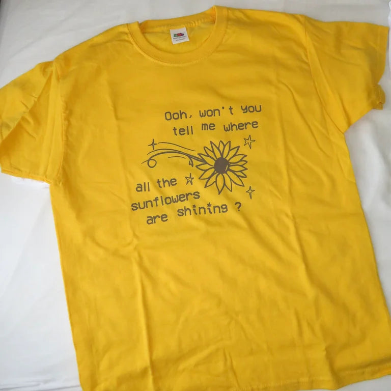 sunflowers shirt