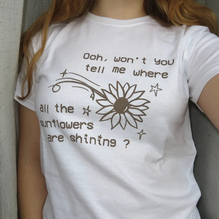 sunflowers shirt
