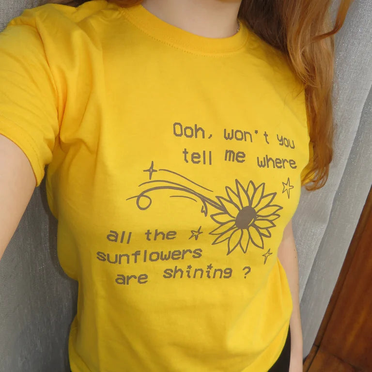 sunflowers shirt