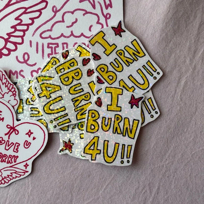 close to u sticker