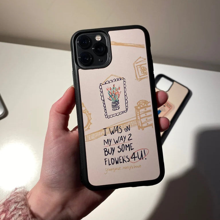flowers phone case