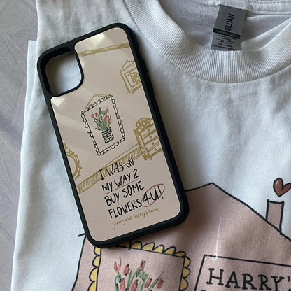 flowers phone case