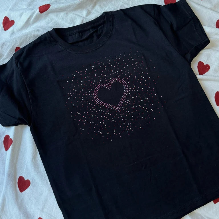 heart gem shirt