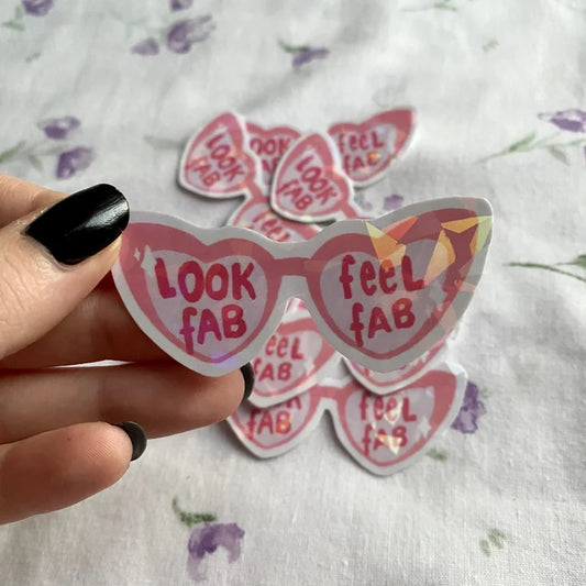 look fab sticker