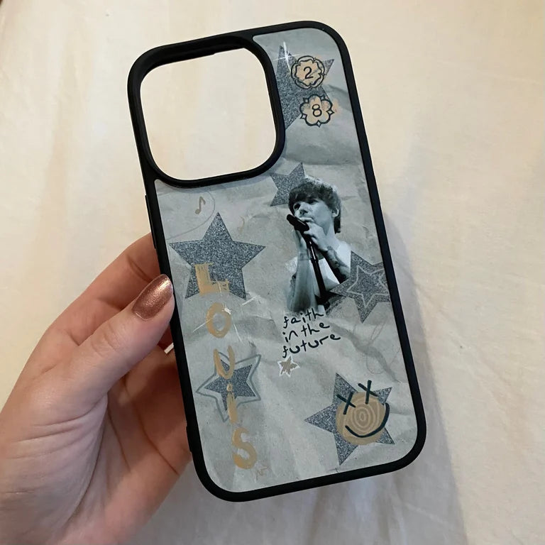 LT silver phone case