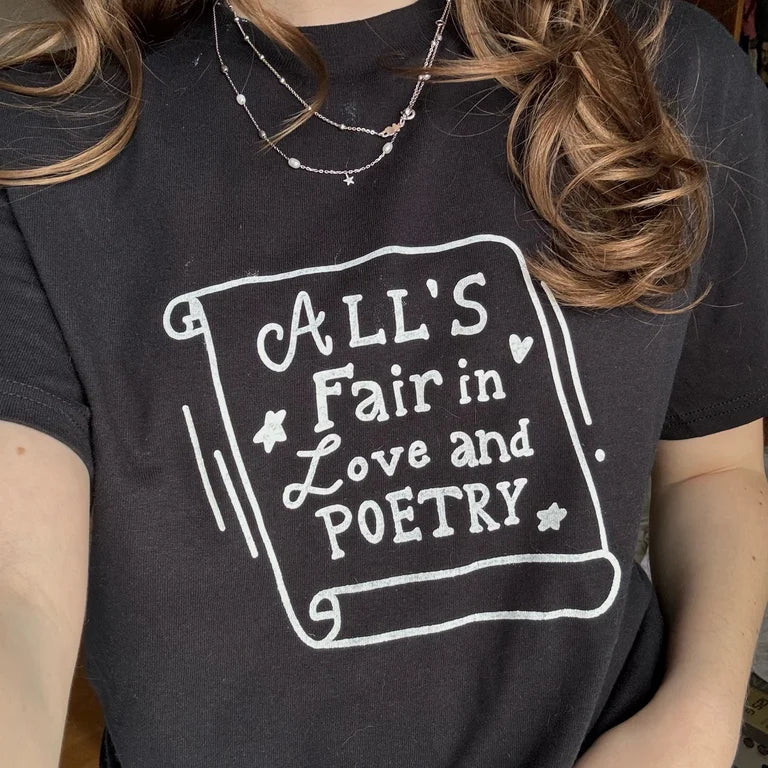 love & poetry shirt