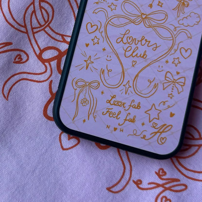lovers club phone case