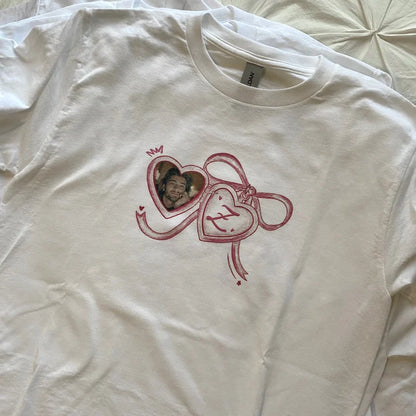 heart locket shirt